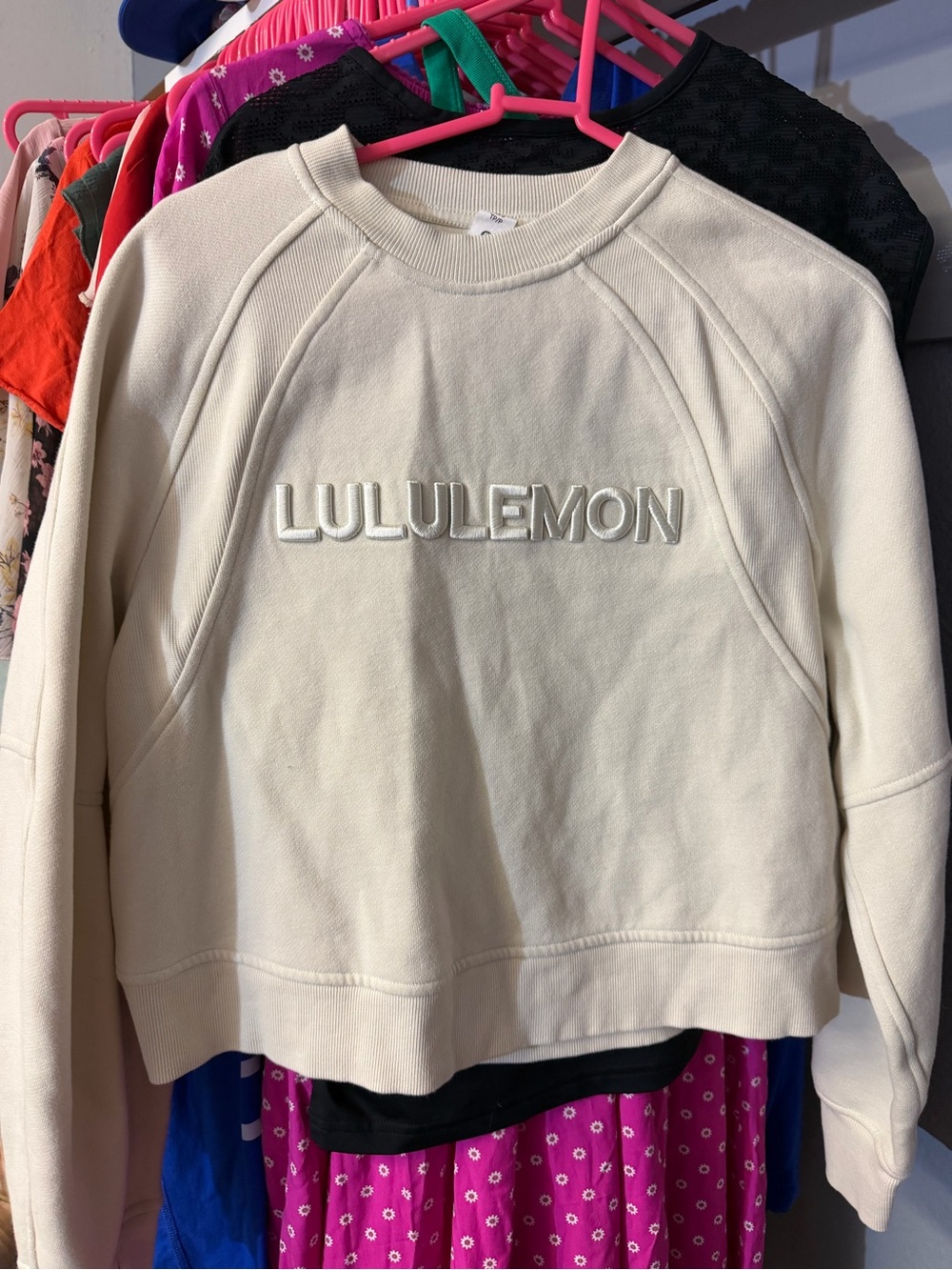 Lululemon sellout Scuba crewneck